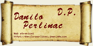 Danilo Perlinac vizit kartica